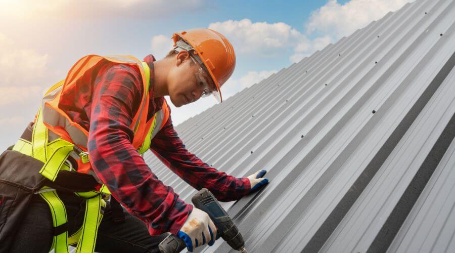 Professional metal roof installation in Johnston, RI